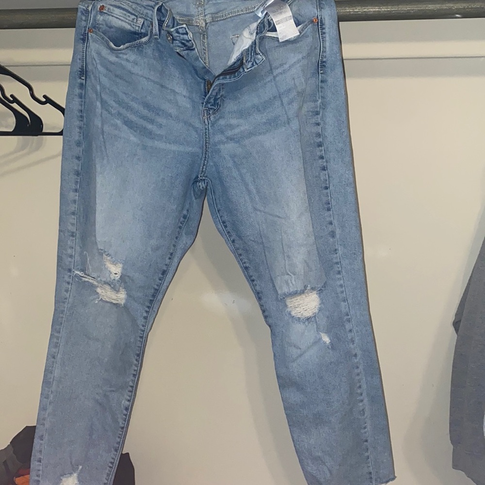 Levi Denizen high rise ankle slim Jean